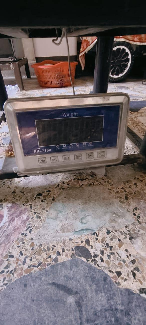 electronic weight scale 0
