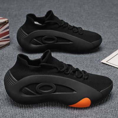 Classy Men’s Shoes Trendy Versatile Mesh Breathable Thick-Soled Youth