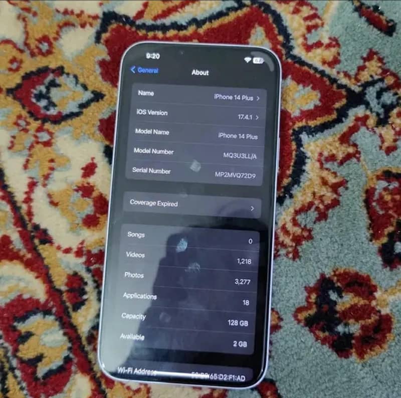 Apple iPhone 14 plus 5