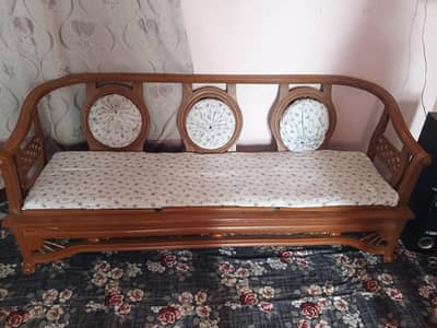 old sofa set wooden