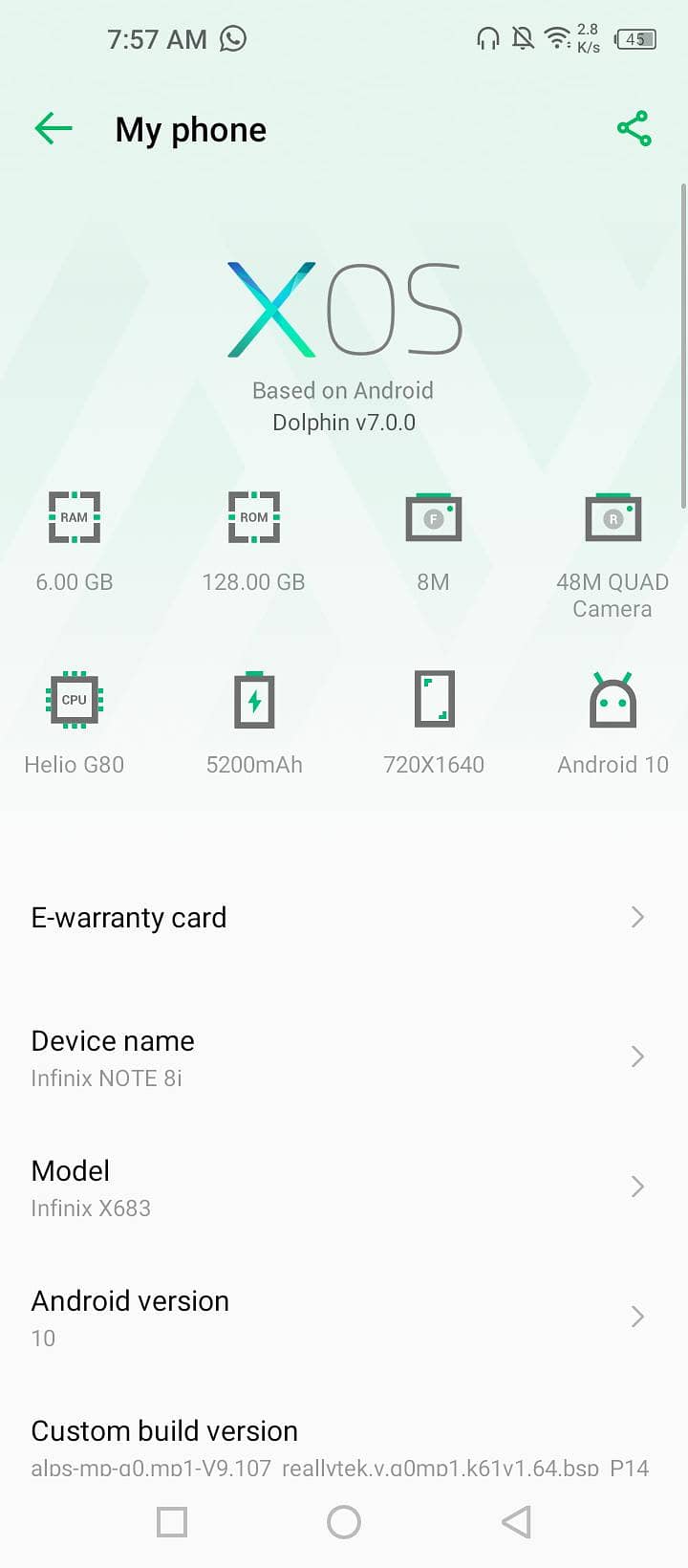 Infinix Note 8i 2