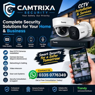 CCTV Camera's Installation