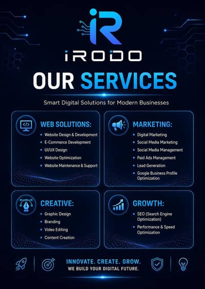 Professional Website, Digital Marketing & SEO Services | IRODO