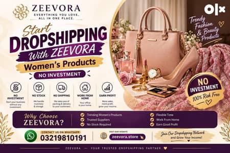 Start Dropshipping With ZEEVORA | No Investment