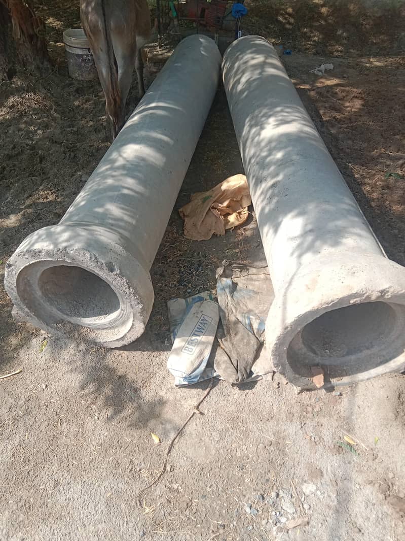2 cement pipe 0