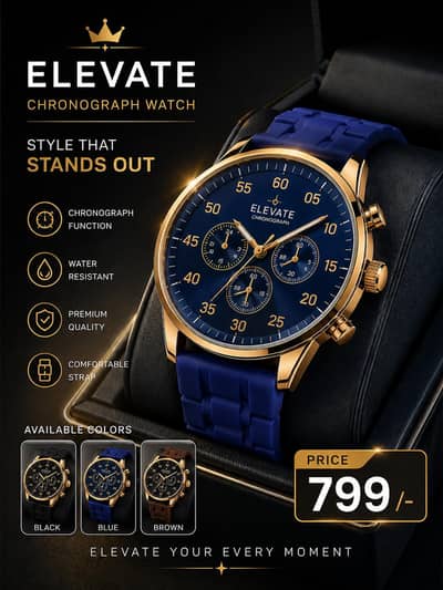 ⌚ Premium Men’s Stylish Watch