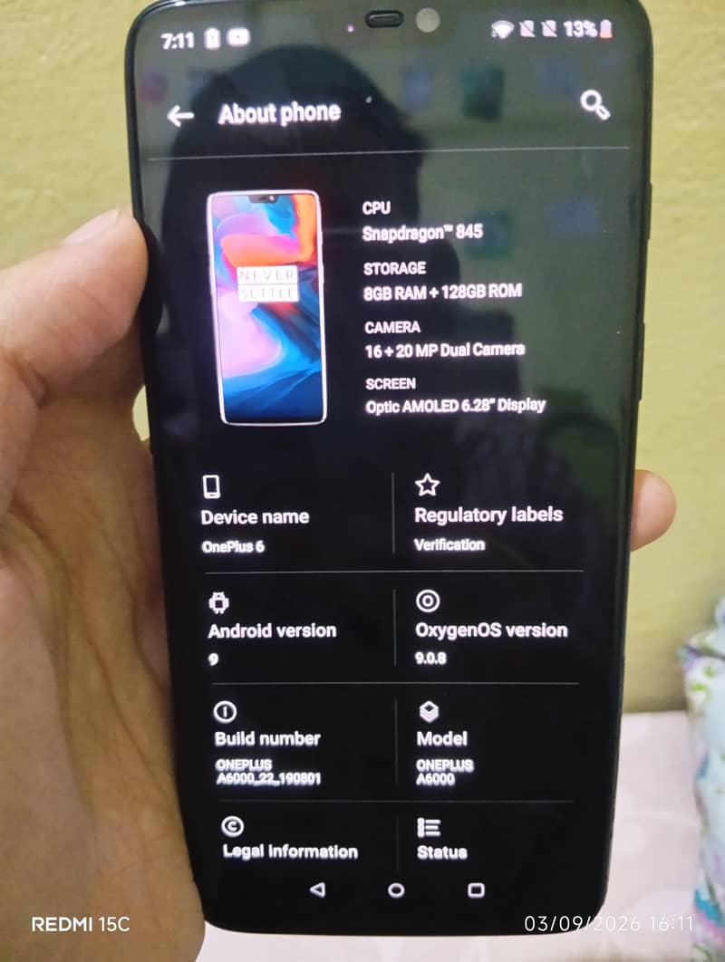 One Plus 6 5