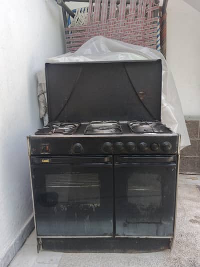 5 Burner Iron Stove for sale | All ok | Only Body is Rough Condition