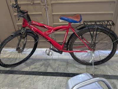 For sale Rambo gear cycle, condition good,colour red