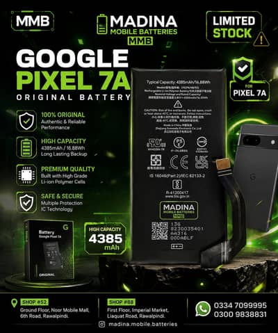 Google Pixel 7A Original Battery
