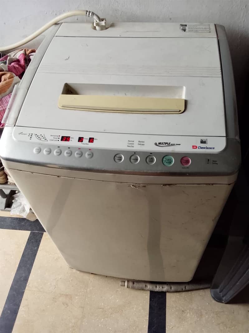 Dawlance washing machine working condition fully Automatic 0
