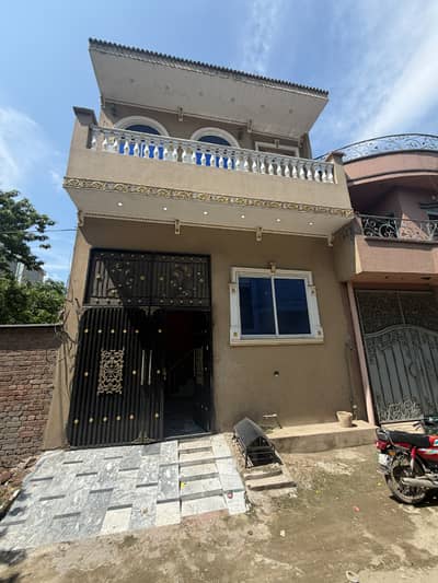 4.5 Marla Brand New House With Basement For Sale In Ashraf Garden Near AL Hafeez Garden Phase 1 Lahore