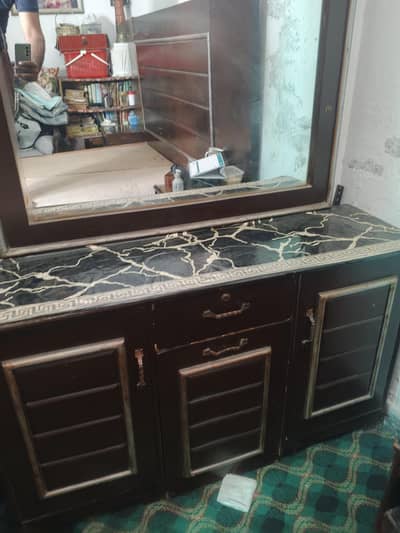 Furniture for sale | 1 Bed and 2 Side table | 1 Dressing table.
