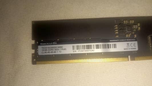TEAMGROUP DDR5 16GB 5600Mhz PC RAM