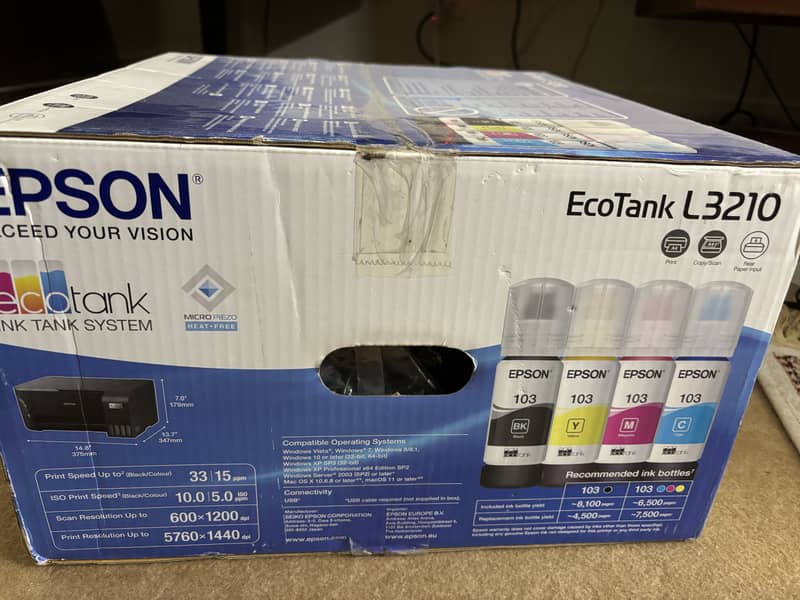 New packed printer- L3210 2