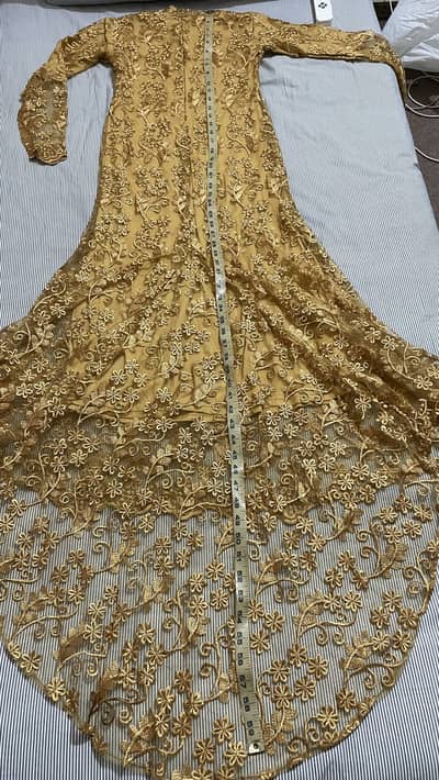 Full length maxi with tail