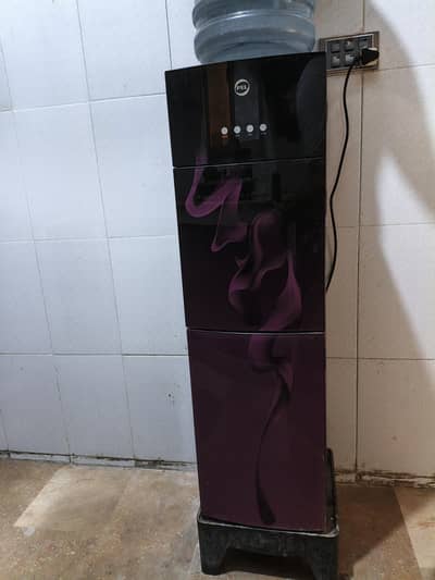 PEL Hot & Cold Water Dispenser with Refrigerator – Purple Blaze