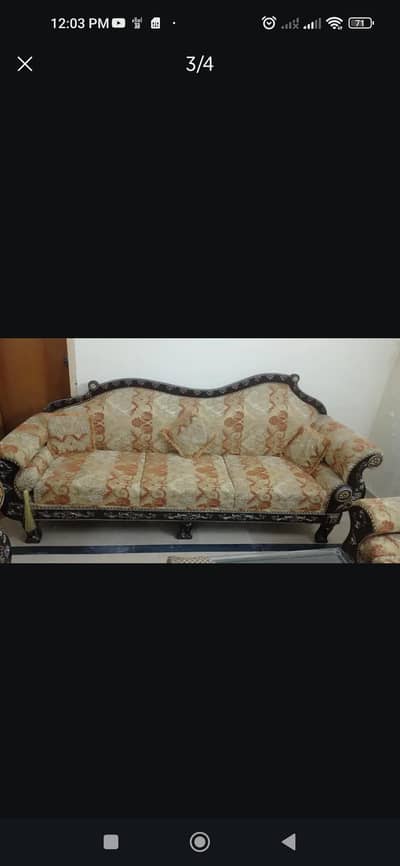 Beautiful Sofa Set 3+2+1 10/10 With free covers