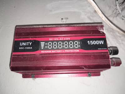 unity DC to AC converter 1500watt