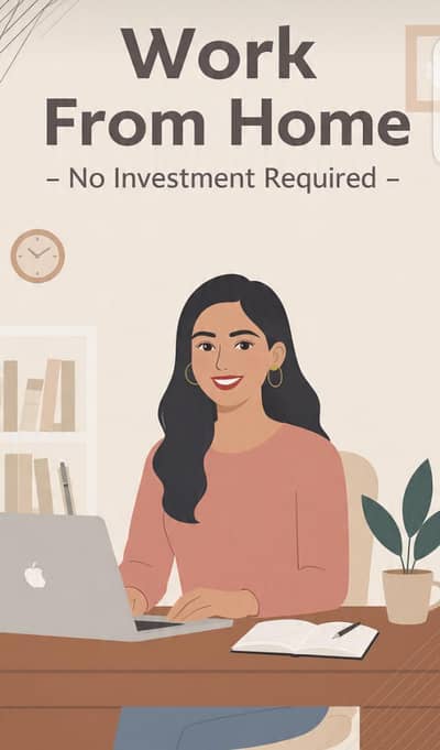 online work for home for students and housewife's(females only)