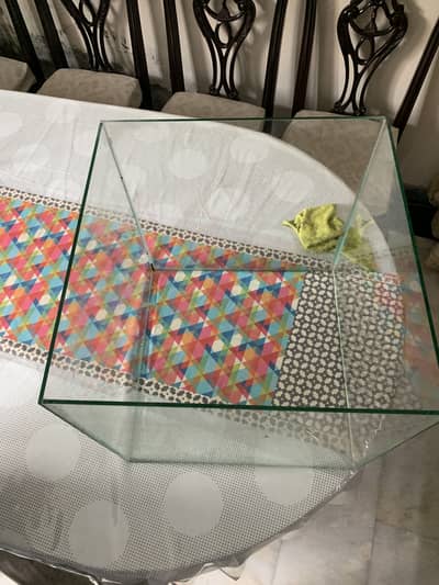 Fish aquarium 1.5x1.5x1.5 ft