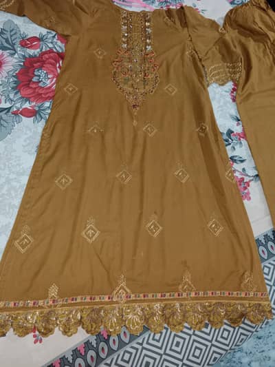 beautiful 3pc article long shirt