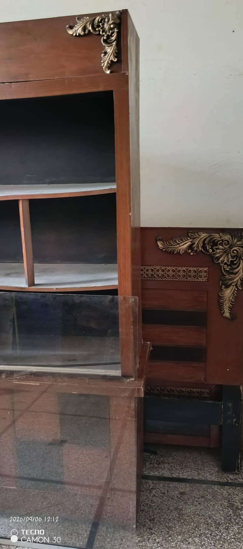 Bed set side table showkas drasing 2