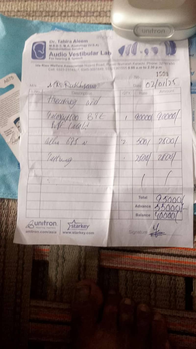 Hearing Aid machine 9