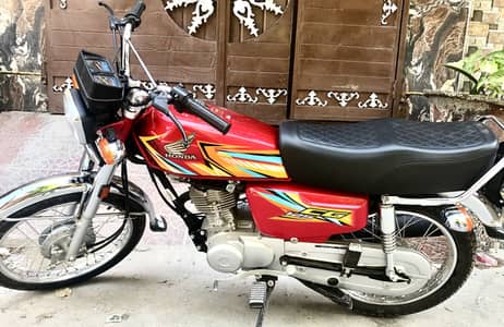 Honda CG 125 2026 model 300km driven new condition everything okay