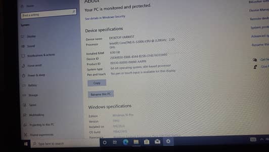 URGENT SALE: Dell Core i5 Laptop | 4GB RAM | Windows 10 Pro | Numeric
