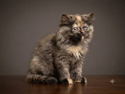 Beautiful Fluffy Persian Kitten for Sale | Unique Tortoiseshell Color