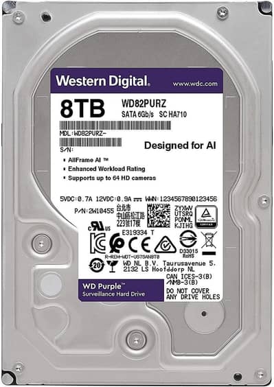 WD 8TB hard disk for sale