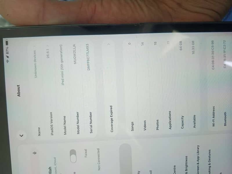 IPad mini 5 1