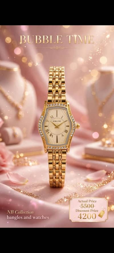 NB collection bangles and watches