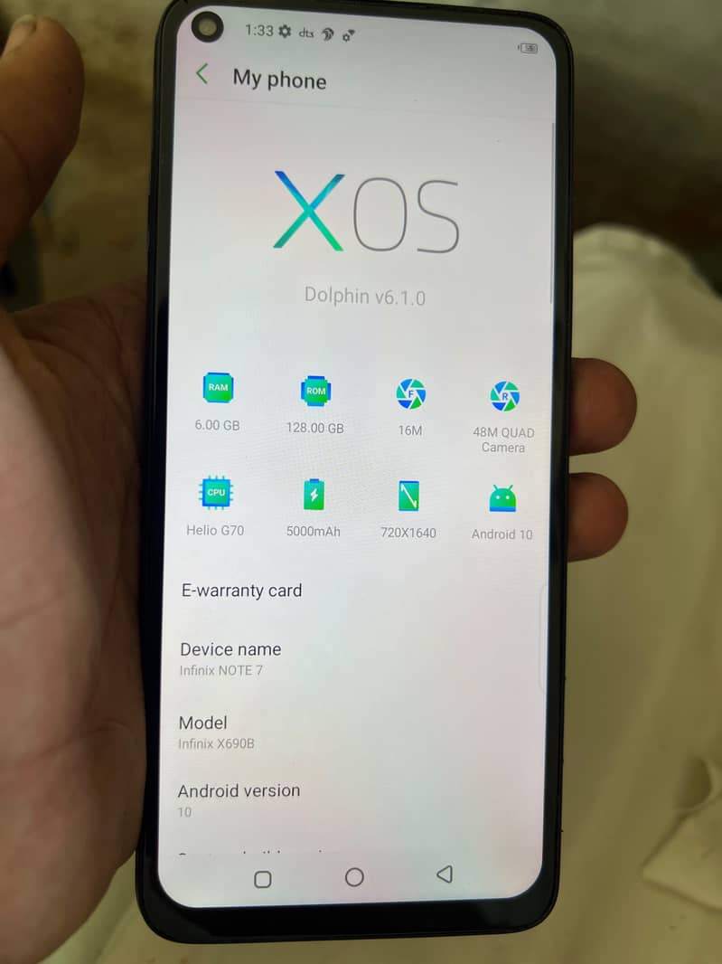 Infinix Note 7 0