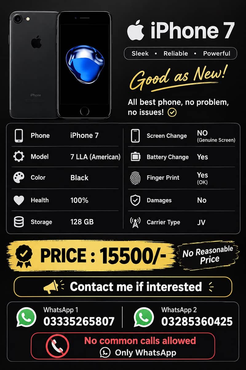 Apple iPhone 7 0