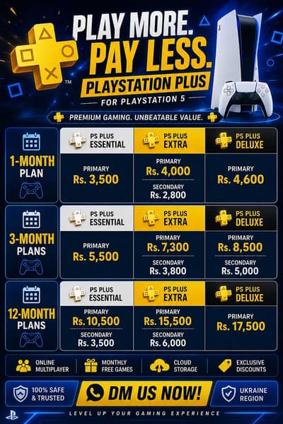 Psplus extra ps4 & ps5