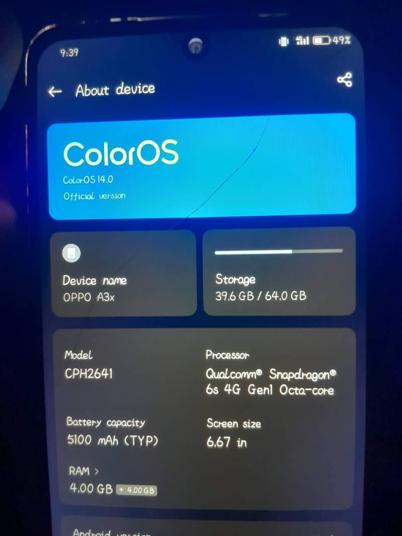 OPPO A3x 5