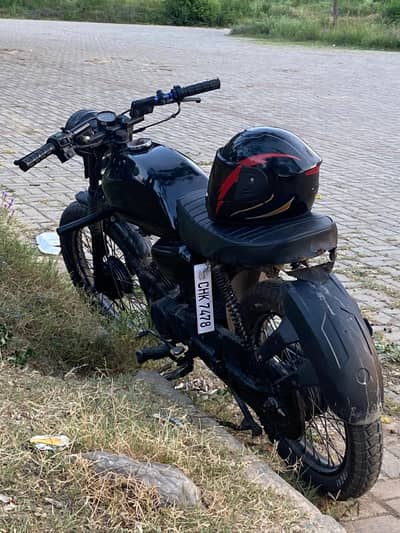 hi speed 70 convert to cafe racer
