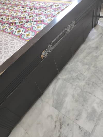 double bed without mattress