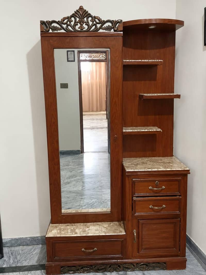 Cupboard, Side Tables, Dining Table, Dressing Table 1