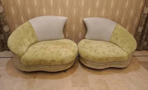 Moon style sofa set 5 seater
