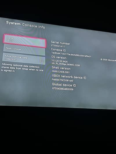 XBOX SERIES X 1 TB
