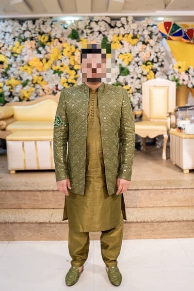 Mehndi and Barat suit for sale