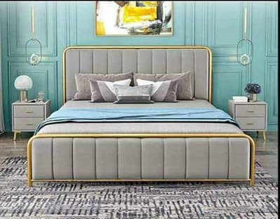 Bed set /  double bed / single bed / iron bed / bed / 03234175265
