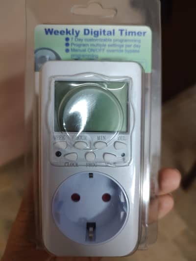 digital timer socket schedule time par apki appliance ko on/off karega