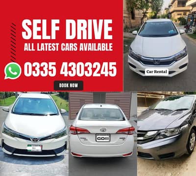 Self Drive / Ride Rent A Car 03354303245