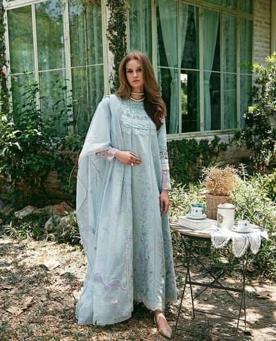 Republic, Zaib, Kanwal Malik, Maria b Lawn Suit in New Condition