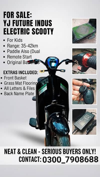 YJ future indus Electric Scooty