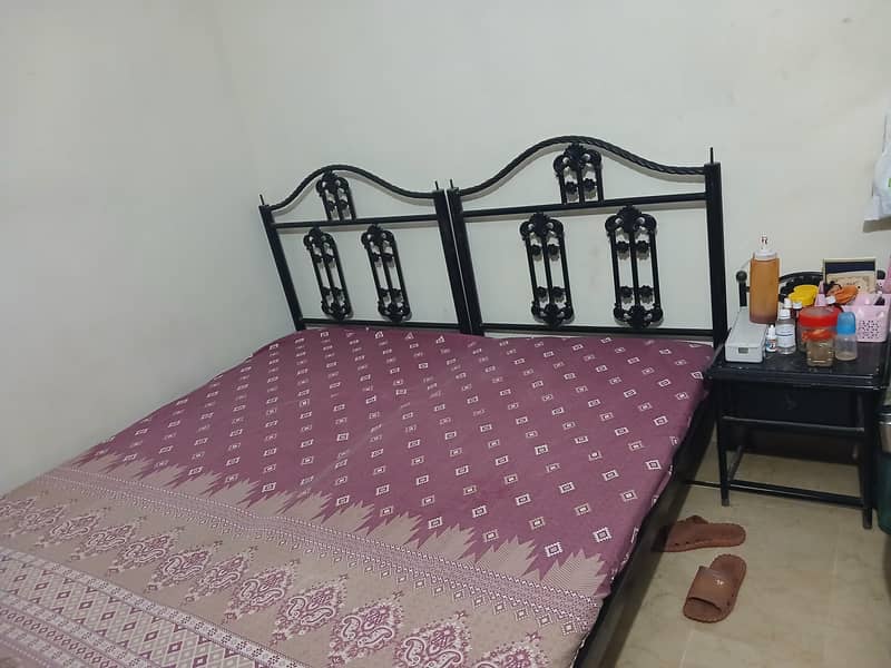 2 Single Bed Iron 1